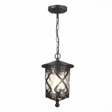 ST LUCE SL085.403.01 Светильник уличный подвесной ST-Luce Черный/Черный, Прозрачный E27 1*60W LORNE