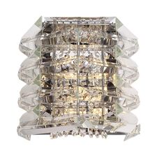 ST LUCE SL6137.101.02 Светильник настенный ST-Luce никель/прозрачный E14 2*40W