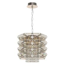 ST LUCE SL6137.103.04 Светильник подвесной ST-Luce никель/прозрачный E14 4*40W