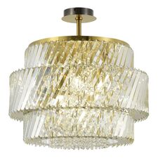 ST LUCE SL6138.313.12 Светильник потолочный ST-Luce латунь/прозрачный E14 12*40W