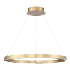 ST LUCE SL6238.333.01 Светильник подвесной ST-Luce латунь/латунь LED 1*32W 4000K
