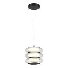 ST LUCE SL6239.403.03 Светильник подвесной ST-Luce черный/прозрачный LED 1*16W 3000K
