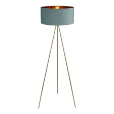 ST LUCE SL6242.705.01 Светильник напольный ST-Luce Золотистый/Зеленый E27 1*40W