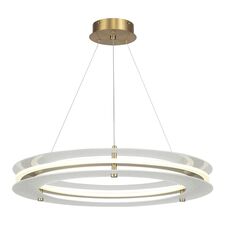 ST LUCE SL6245.203.01 Светильник подвесной ST-Luce золотистый/Прозрачный LED 1*40W 4000K