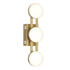 ST LUCE SL6610.201.03 Светильник настенный ST-Luce золотистый/белый LED 1*6W 4000K