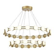 ST LUCE SL6610.203.36 Светильник подвесной ST-Luce золотистый/белый LED 1*70W 4000K