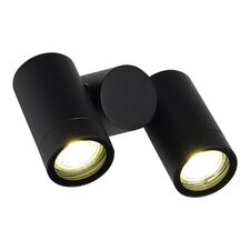 ST LUCE SL9011.402.02 Светильник уличный потолочный ST-Luce черный/белый GU10 2*50W
