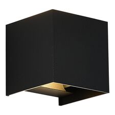 ST LUCE SL9513.401.01 Светильник уличный настенный ST-Luce черный/черный LED 1*10W 2700K