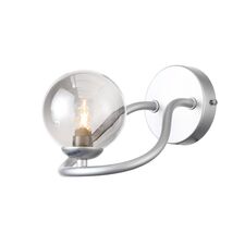 ST LUCE SL2010.101.01 Светильник подвесной ST-Luce Никель/Белый, Прозрачный LED 1*7W 3000K/4000K