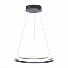 ST LUCE ST604.443.22 Светильник подвесной Черный/Белый LED 1*22W 4000K