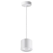 NOVOTECH 358793 OVER NT21 217 белый Светильник накладной светодиодный, длина провода 2м IP20 LED 15W 4000K 1600Лм 110-265V BIND