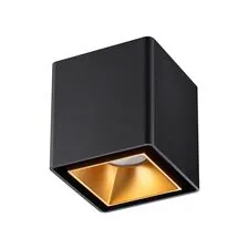 NOVOTECH 358487 OVER NT20 234 черный/золото Светильник накладной IP20 LED 4000K 10W 220V RECTE