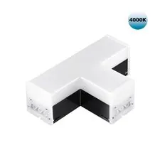 NOVOTECH 359115 OVER NT23 205 черный Светильник-соединитель "Т"- образный IP20 LED 10W 4000K 100-265V 900Лм BITS
