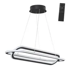 NOVOTECH 359173 OVER NT23 159 черный Светильник подвесной диммируемый, в комплекте пульт ДУ IP20 LED 4000К 116W 220V ONDO