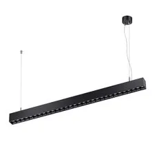 NOVOTECH 358876 OVER NT22 209 черный Светильник накладной/подвесной светодиодный (длина подвесов 1,2м) IP20 LED 4000K 30W 220V ITER