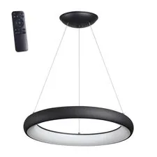NOVOTECH 359024 OVER NT23 166 черный Светильник подвесной диммируемый, в комплекте пульт ДУ (2.4G) IP20 LED 3000К~6000К 60W 85-265V FOLD