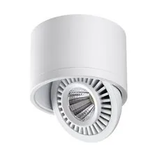 NOVOTECH 358811 OVER NT21 219 белый Светильник накладной светодиодный IP20 LED 9W 770Лм 4000K 220V GESSO