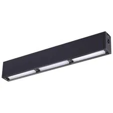 NOVOTECH 358106 OVER NT19 143 черный Светильник Волвошер IP20 LED 4000K 15W 24V RATIO