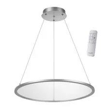 NOVOTECH 358588 OVER NT21 157 серебро Подвесной диммируемый светильник IP20 LED 3000~6000К ITER