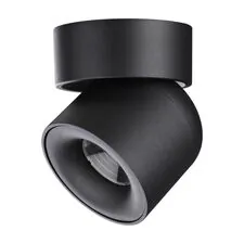 NOVOTECH 358809 OVER NT21 218 черный Светильник накладной светодиодный IP20 LED 10W 850Лм 4000K 220V GESSO