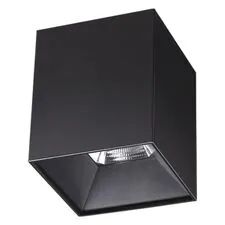 NOVOTECH 357962 OVER NT19 206 черный Накладной светильник IP20 LED 4000К 30W 200-260V RECTE