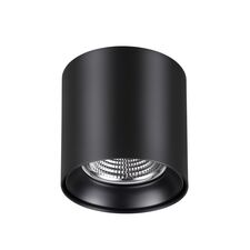 NOVOTECH 358473 OVER NT21 237 черный Светильник накладной IP20 LED 4000K 10W 200-260V RECTE