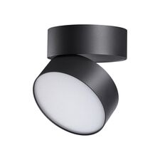 NOVOTECH 358750 OVER NT21 216 черный Светильник накладной светодиодный IP20 LED 24W 4000K 2100Лм 100-265V PROMETA