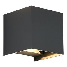 ST LUCE SL9513.701.01 Светильник уличный настенный ST-Luce серый/серый LED 1*10W 2700K