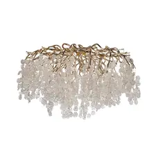 Garda Decor 86-9018/800 Люстра Tenera круглая шампань d80*h40см