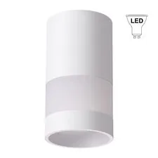 NOVOTECH 370679 OVER NT19 255 белый Светильник накладной IP20 GU10 9W 220-240V ELINA