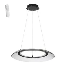 NOVOTECH 359189 OVER NT23 154 черный Светильник подвесной диммируемый, в комплекте пульт ДУ IP20 LED 3000К~6000К 48W 220-240V WELLE