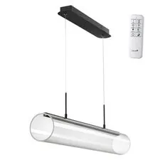 NOVOTECH 359322 OVER NT24 000 черный Светильник подвесной диммируемый, в комплекте пульт ДУ IP20 LED 36W 220-240V 3000К~6000К 3500Лм TROMPA