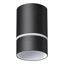 NOVOTECH 370731 OVER NT21 256 черный Светильник накладной IP20 GU10 9W 235V ELINA