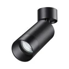 NOVOTECH 370869 OVER NT22 252 черный Светильник накладной IP20 GU10 9W 220V SLIM