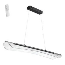 NOVOTECH 359191 OVER NT23 155 черный Светильник подвесной диммируемый, в комплекте пульт ДУ IP20 LED 3000К~6000К 32W 220-240V WELLE