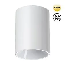 NOVOTECH 359420 OVER NT24 000 белый Светильник накладной влагозащищённый IP54 LED 15W 170-265V 3000К 1350Лм RECTE