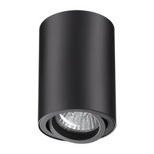 NOVOTECH 370418 OVER NT19 259 черный Накладной светильник IP20 GU10 50W 220V PIPE