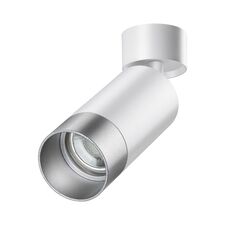 NOVOTECH 370870 OVER NT22 252 белый/серебро Светильник накладной IP20 GU10 9W 220V SLIM