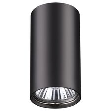 NOVOTECH 370420 OVER NT19 259 черный Накладной светильник IP20 GU10 50W 220V PIPE