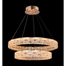Fluorite FL1051-20P Люстра подвесная Festo Gold