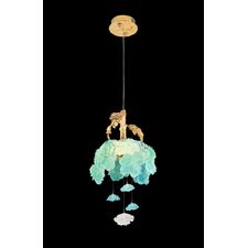 Fluorite FL1186-1PB Подвесной светильник Pirilampo Turquoise
