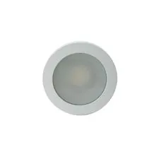 Denkirs DK3012-WH Встраиваемый светильник влагозащ., IP 44, 50 Вт, GU10, белый, алюминий