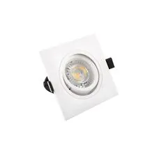 Denkirs DK3021-WH Встраиваемый светильник, IP 20, 10 Вт, GU5.3, LED, белый, пластик