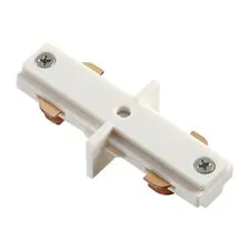NOVOTECH 135006 PORT NT18 099 белый Соединитель внутренний с токопроводом для однофазного трехжильного шинопровода IP20