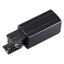 NOVOTECH 135049 PORT NT19 137 черный Соединитель-токопровод-правый для трехфазного шинопровода IP20 220V