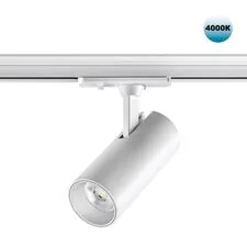 NOVOTECH 359148 PORT NT23 091 белый Светильник трековый однофазный двухжильный IP20 LED 15W 220V 4000К 1440Лм SELENE