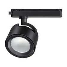 NOVOTECH 358433 PORT NT20 123 черный Светильник трековый однофазный трехжильный IP20 LED 4000K 20W 220-240V PIRUM