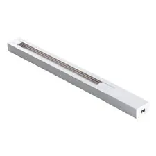 NOVOTECH 135135 PORT NT22 086 белый Шинопровод однофазный двухжильный (универсальный) с токопроводом и заглушкой, 1м IP20 220V