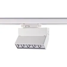 NOVOTECH 358668 PORT NT21 151 белый Трехфазный трековый светодиодный светильник IP33 LED 4000K 13W 110-265V EOS