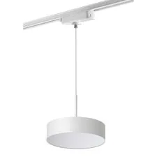 NOVOTECH 358767 PORT NT21 104 белый Светильник трековый однофазный трехжильный, провод 1.2м IP20 LED 30W 4000K 2600Лм 100-265V PROMETA